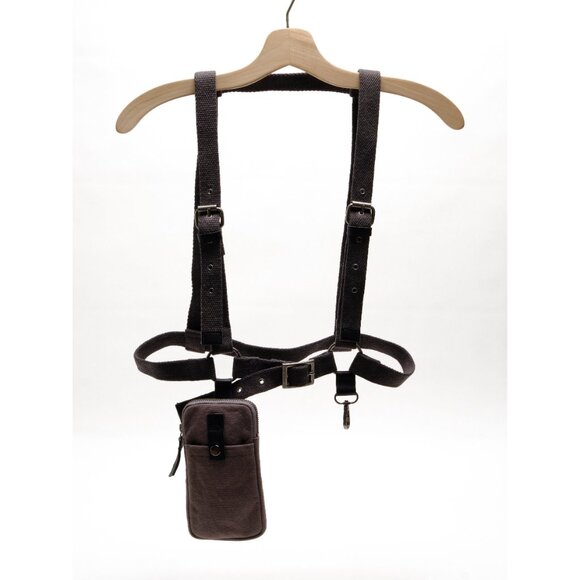 🎉LAST CHANCE🎉 FREE PEOPLE Jet Pack Blues Harness / Black - Picture 4 of 7